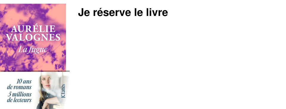 Je r�serve le livre