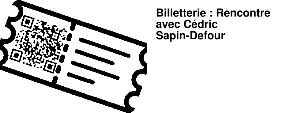 Billetterie : Rencontre avec C�dric Sapin-Defour