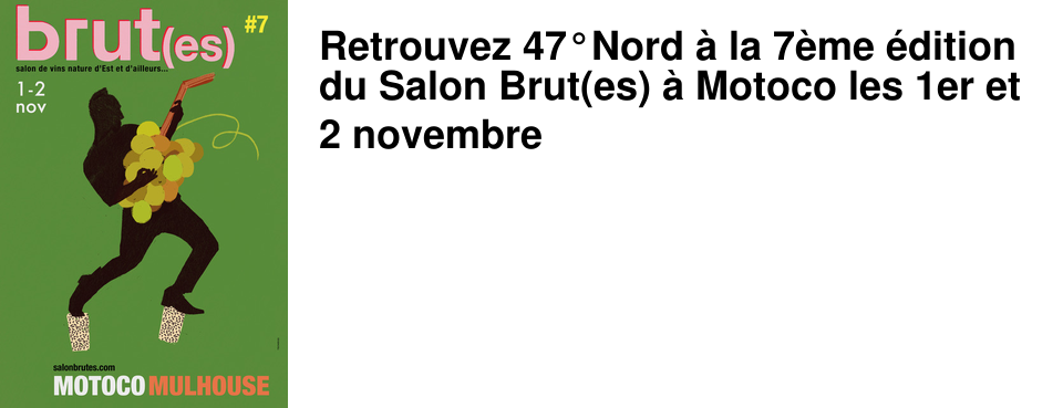 Retrouvez 47�Nord � la 7�me �dition du Salon Brut(es) � Motoco les 1er et 2 novembre