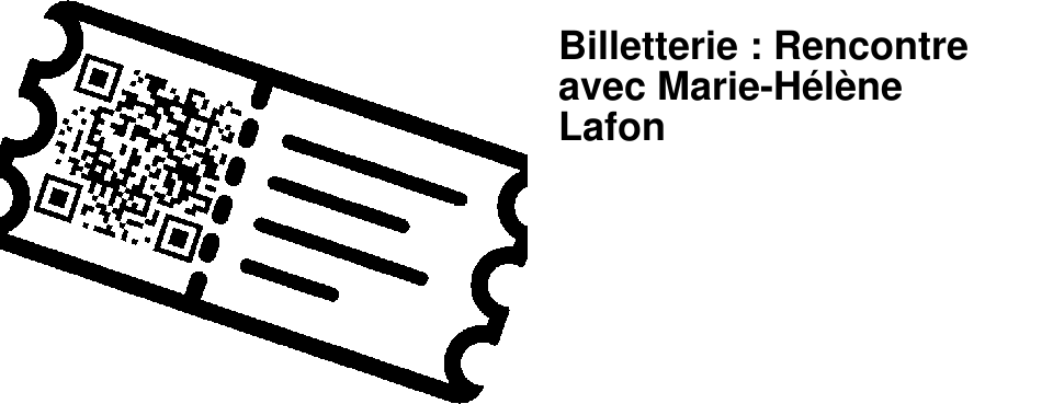 Billetterie : Rencontre avec Marie-H�l�ne Lafon