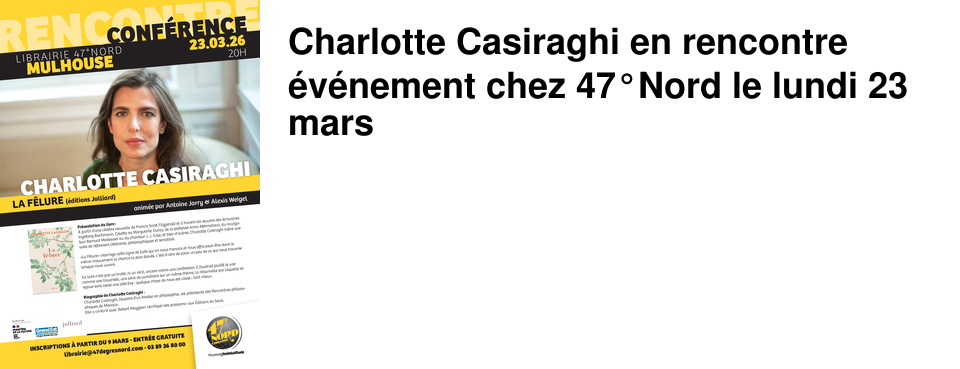Charlotte Casiraghi en rencontre �v�nement chez 47�Nord le lundi 23 mars
