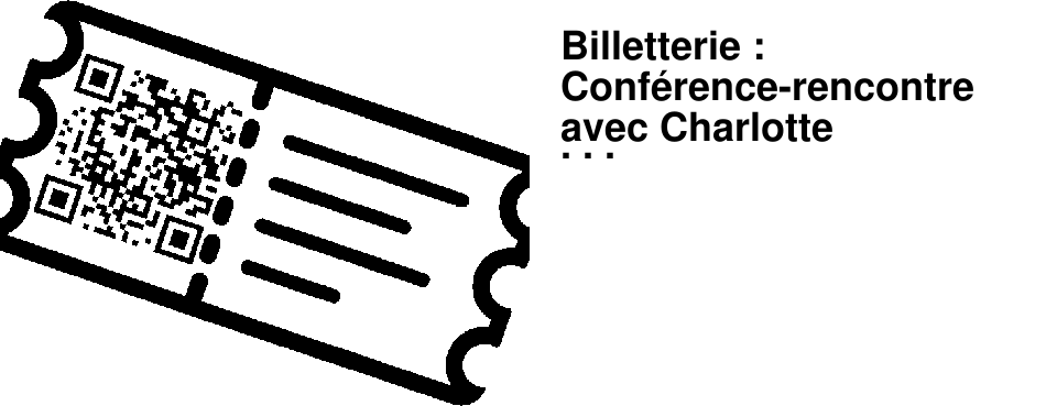 Billetterie : Conf�rence-rencontre avec Charlotte Casiraghi