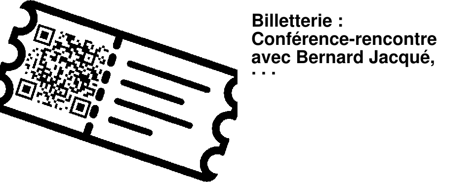 Billetterie : Conf�rence-rencontre avec Bernard Jacqu�, Odile Kammerer, Philippe Kuchler